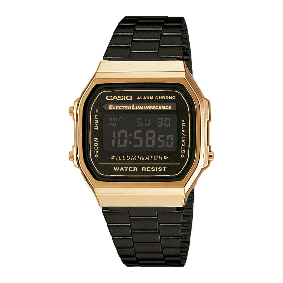 Casio Digitaal Horloge Zwart A168WEGB-1BEF