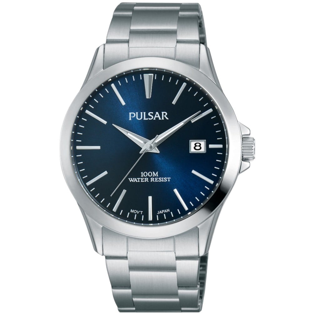 Pulsar Heren Horloge Zilverkleurig PS9453X1