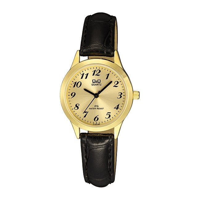 QQ Dames Horloge Zwart C153J103Y