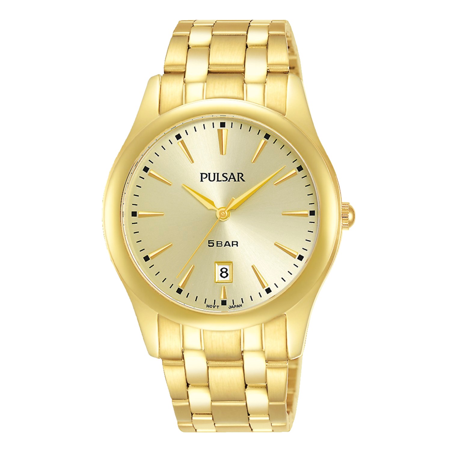 Pulsar Heren Horloge Goudkleurig PG8316X1