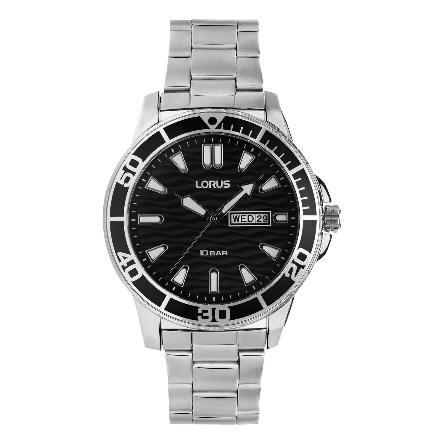 Lorus Heren Horloge Zilverkleurig RH355AX9