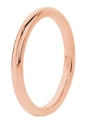 Rotvergoldeter Ring aus Edelstahl (1015465)