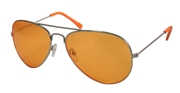 Orange Pilotenbrille (1017100)