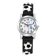 Regal Cadeau Set Kinder Horloge Zwart Voetbal (1017124)