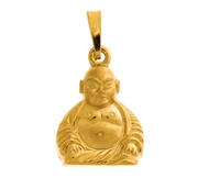 14 karaat geelgouden hanger buddha (1017531)