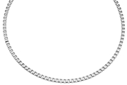 Stahl Herrenkette mit venezianischem Verschluss (1017821)