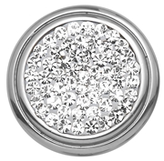 Stahl Chunk Kristall rund weiß (1018414)