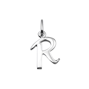 Zilveren  letterhanger R (1018497)