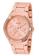 Regal horloge Elegant rosekleurige band R1328R-032 (1019338)