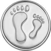 Stalen drukknoop voetjes (1020264)