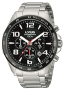 Lorus Titanium Heren Horloge Chronograaf Zilverkleurig RT351CX9 (1021471)