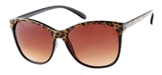 Sonnenbrille schwarz mit Leopardenprint (1049451)