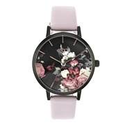 Regal Damen-Armbanduhr mit lilafarbenem Armband (1056300)