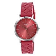 Regal Armbanduhr mit rotem Kautschukband (1056651)