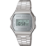 Casio Retro Digitaal Horloge Zilverkleurig A168WEM-7EF (1056722)