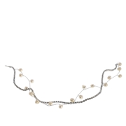 Haarschmuck mit Perlen und Strass (1057292)