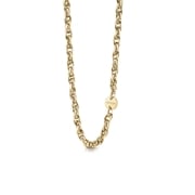 Guess stalen goldplated ketting CHAIN REACTION (1057601)