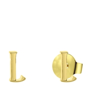 Vergoldete Ohrringe, Buchstabe (1057725)