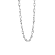 Zilverkleurige bijoux ketting (1057730)