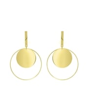 Goudkleurige bijoux oorbellen (1057794)
