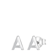 Kinderohrringe aus 925 Silber, Alphabet (1057977)