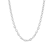Zilverkleurige bijoux ketting (1057987)