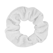 Witte velvet scrunchie (1058037)