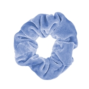 Lichtblauwe velvet scrunchie (1058040)