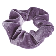 Velvet scrunchie paars (1058575)