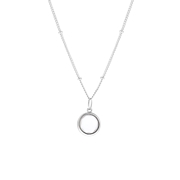 Zilveren ketting&hanger Gemstone moonstone (1058596)