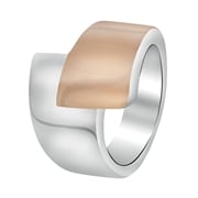 Stalen ring staal/rose (1058871)