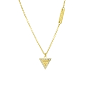 Halskette von Guess, Edelstahl, vergoldet, dreieckiger Anhänger (1059142)