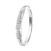 Zilveren ring met zirkonia (1059401)