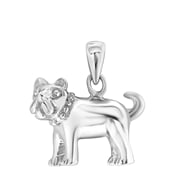 Zilveren hanger hond (1059467)