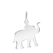 Zilveren hanger olifant (1059661)