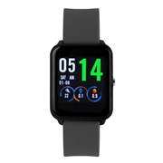 Axcent smartwatch met een grijs rubberen band (1059676)