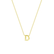 Halskette, 375 Gold, mit Buchstabenanhänger (1059693)