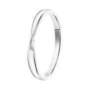 Zilveren ring twist (1060030)
