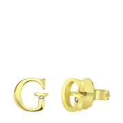 Guess stalen goldplated oorbellen G GUESS MINIATUR (1060360)