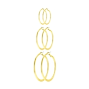 Bijoux set met goudkleurige oorringen (1060458)