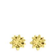 Goudkleurige bijoux oorbellen met strikje (1060923)