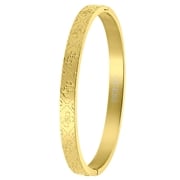 Guess stalen goldplated bangle armband 4G logo (1061687)