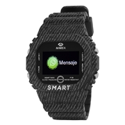Marea smartwatch met rubberen band denim B57008/4 (1062151)