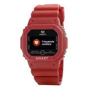Marea smartwatch met rode rubberen band B60002/1 (1062167)