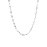 Zilverkleurige bijoux ketting (1062219)