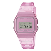 CASIO COLLECTION roze transparant F-91WS-4EF (1062394)