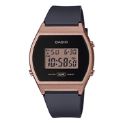 Casio Retro Digitaal Dames Horloge rose/zwartLW-204-1AEF (1062397)