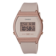 Casio Retro Digitaal Dames Horloge rose/roze LW-204-4AEF (1062399)