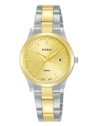 Pulsar dames horloge bicolour 50M WR PH7544X1 (1062891)