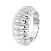 Zilveren ring bewerkt (1063077)